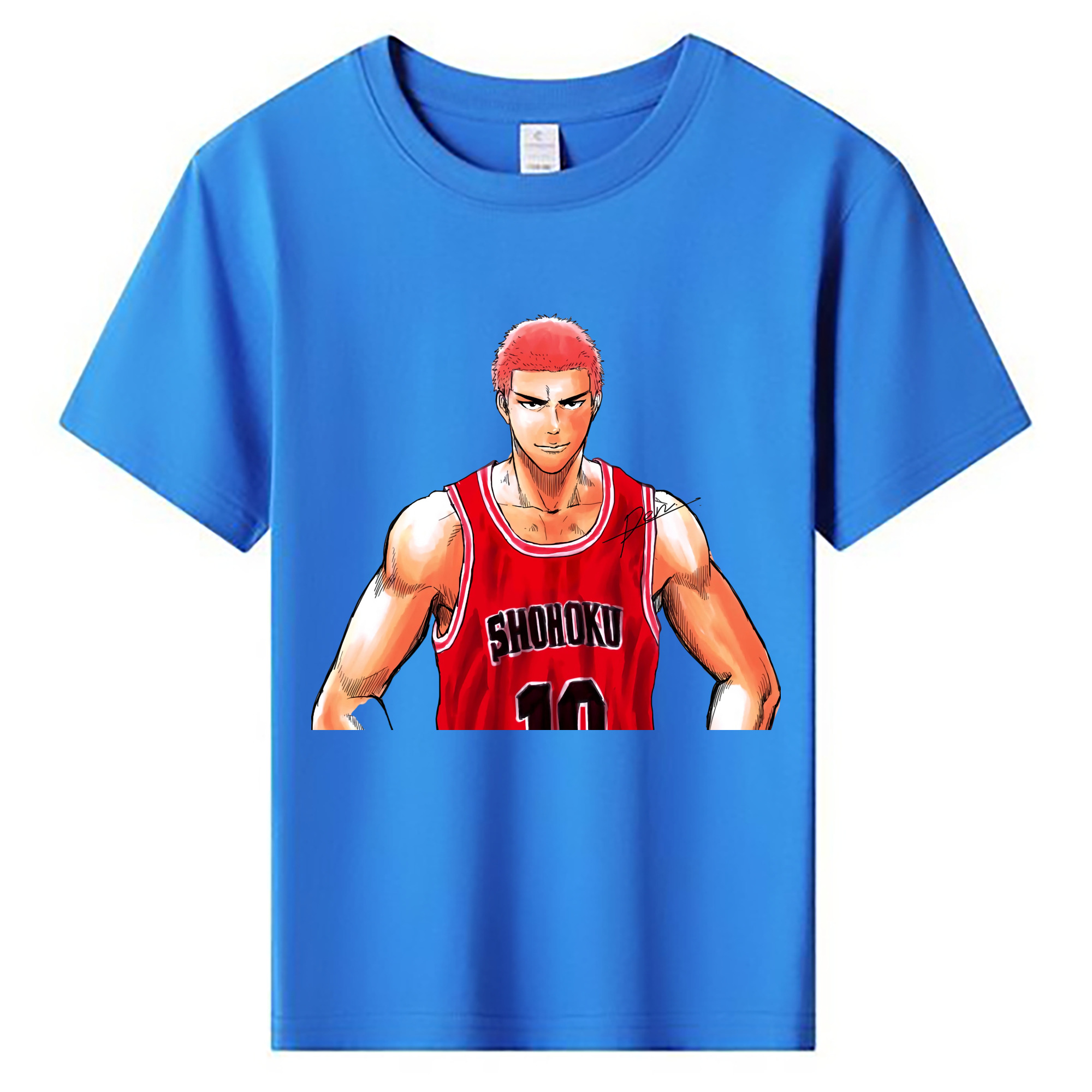 （画像用） SLAM DUNK／スラムダンク 綿100％キッズTシャツ（フロントプリント）